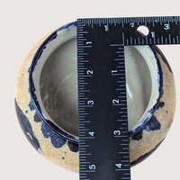 Vintage Stoneware Studio Pottery Bowl Terry Senty