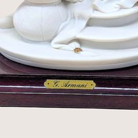 Vintage Giuseppe Armani Mother and Child Porcelain Figurine