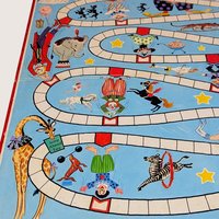 1960s Whitman Up And Down Board Game
