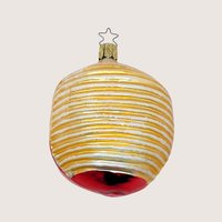 Vintage Inge-Glas Santa Blown Glass Christmas Ornament