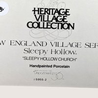 Vintage Department 56 Sleepy Hollow Church