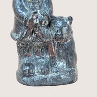 Vintage Wolf Originals Arctic Figure And Dog Sculpture