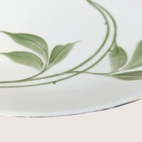 Antique ZS and Co Bavaria Porcelain Handled Tray