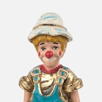 2000 Ron Lee Rascal Clown Onyx Base Figurine