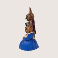 Vintage Royal Doulton Bunnykins Family Photograph Figurine