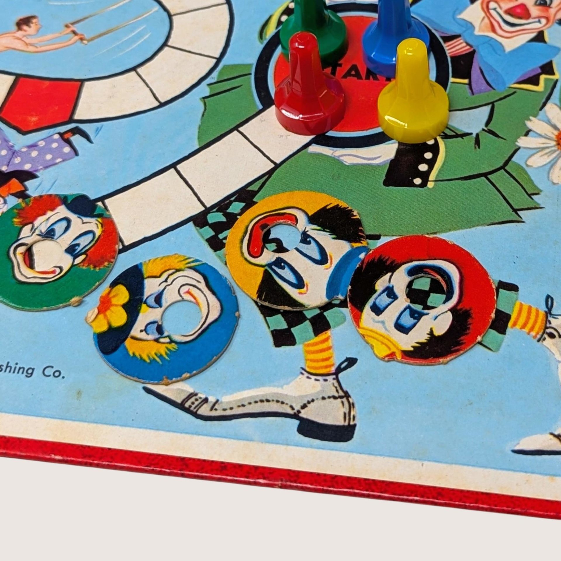 1960s Whitman Up And Down Board Game