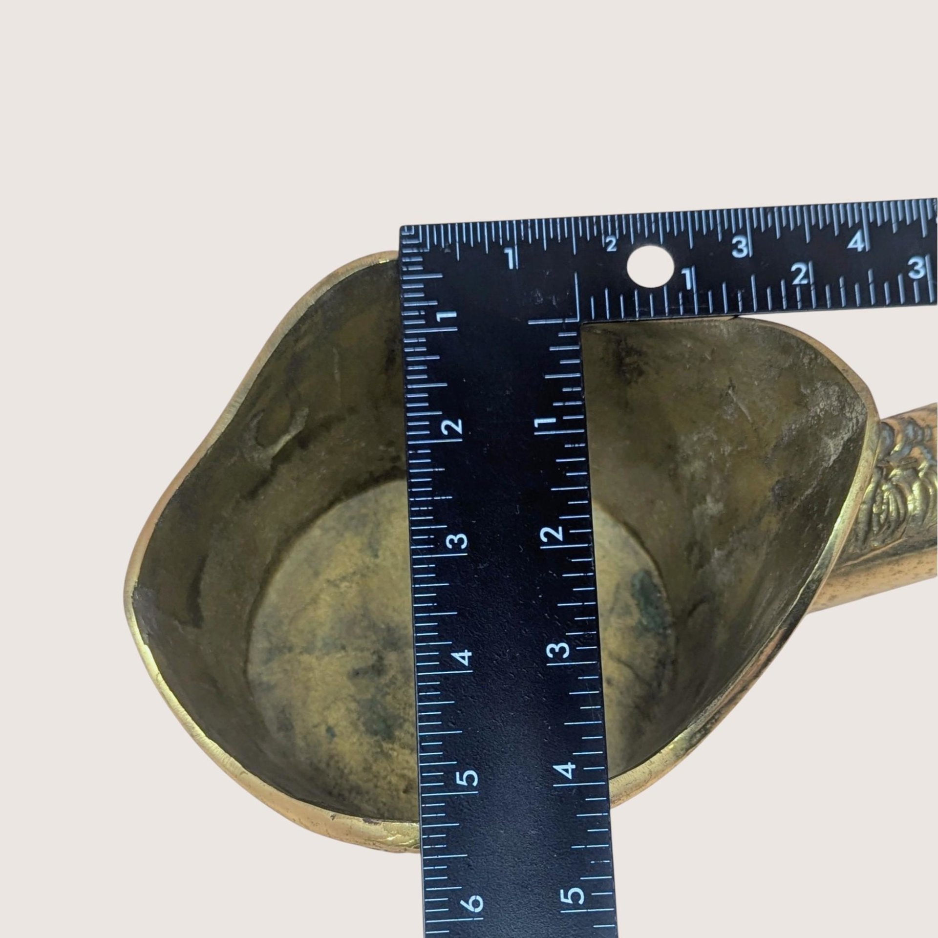 Vintage Chinese Brass Silk Iron Pan