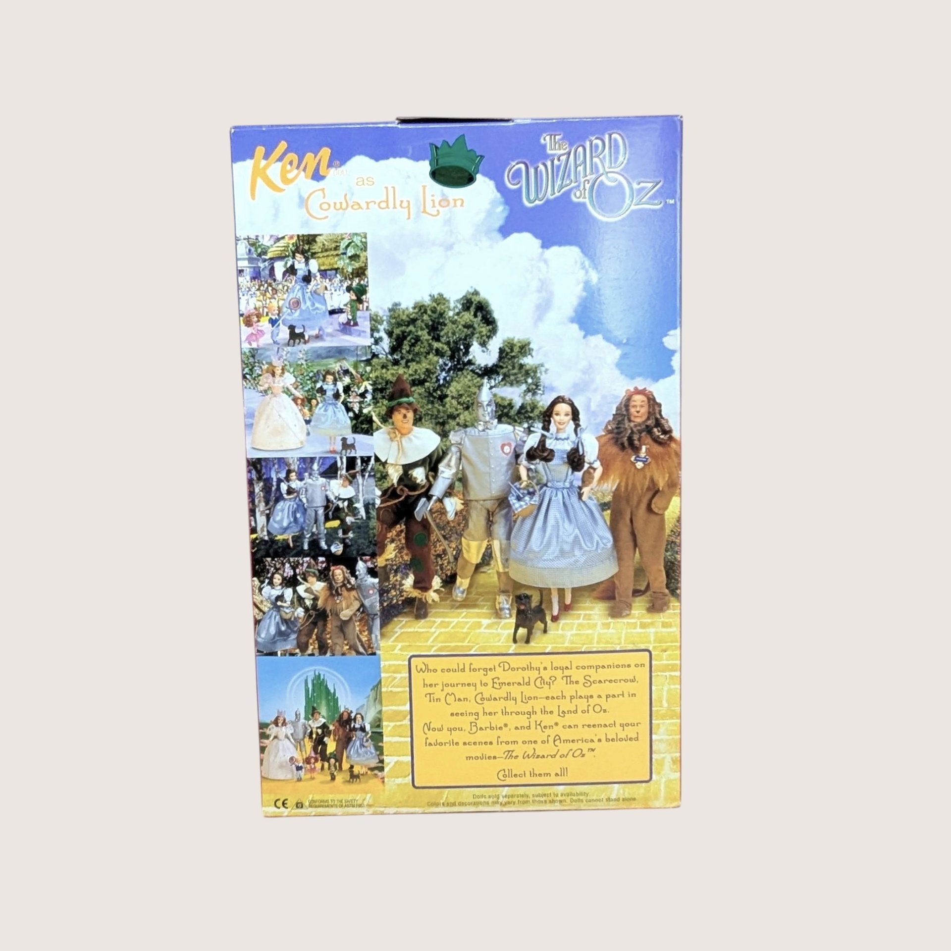 1999 Mattel Ken As Cowardly Lion Wizard Of Oz Doll