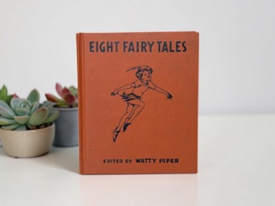 1930s Eight Fairy Tales Book Watty Piper Hardcover Book