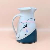 1980s Signed Studio Pottery Pitcher