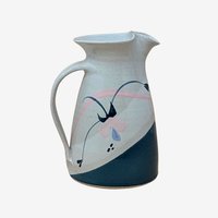 1980s Signed Studio Pottery Pitcher