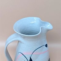 1980s Signed Studio Pottery Pitcher