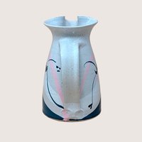1980s Signed Studio Pottery Pitcher
