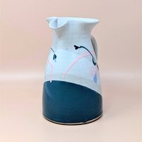 1980s Signed Studio Pottery Pitcher