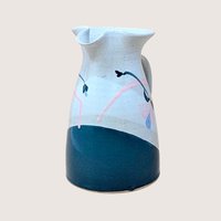 1980s Signed Studio Pottery Pitcher