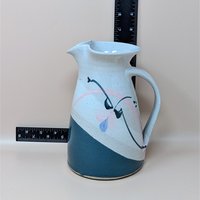 1980s Signed Studio Pottery Pitcher