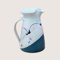 1980s Signed Studio Pottery Pitcher