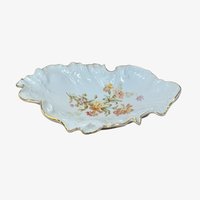 1890s Carl Tielsch Germany Porcelain Bowl