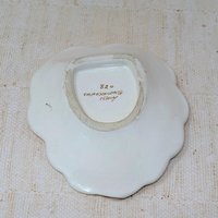 Mid-Century Capodimonte Relief Trinket Dish