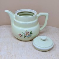1940s Hall China "Rambling Rose" Coffee Pot