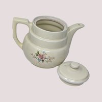 Mid Century Hall Rambling Rose Ceramic Coffee Pot