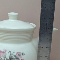 1940s Hall China Floral Coffee Pot – Pink Tulip Drip-O-Lator