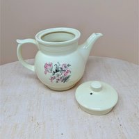 1940s Hall China Floral Coffee Pot 