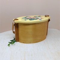 Mid-Century Basketville "Putney" Wood Basket 