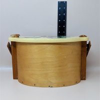 Mid-Century Basketville "Putney" Wood Basket 