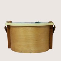 Mid-Century Basketville "Putney" Wood Basket 