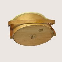 Mid-Century Basketville "Putney" Wood Basket 