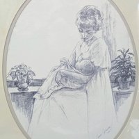 1975 Sharon Johnson "Motherhood" Print Set