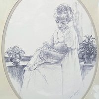 1975 Sharon Johnson "Motherhood" Print Set