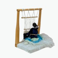 Mid-Century Navajo "Weaver at Loom" Diorama