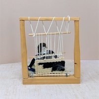 Mid-Century Navajo "Weaver at Loom" Diorama