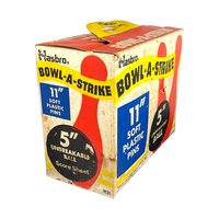 Vintage 1969 Hasbro Bowl-A-Strike Bowling Game, Retro Toy, Kids Game, Collectible Game
