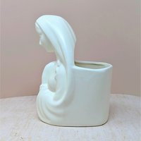 1950s Madonna Ceramic Planter