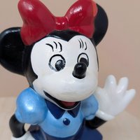 1970s "Dapper" Mickey & Minnie – Vintage 9-inch Hand-Painted Figurine Set