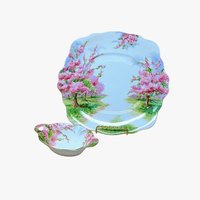 Vintage Royal Albert "Blossom Time" Serving Set