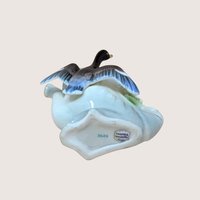 1950s Thames Japan Duck Ceramic Watering Can Figural Vase