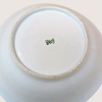 Antique P.K. Silesia Floral Porcelain Bowl