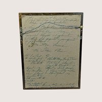 1980s Handmade Mixed Media Perfume Shadow Box Collage