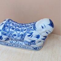 Vintage Chinese Porcelain Opium Pillow