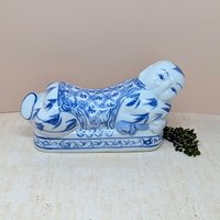 Vintage Chinese Porcelain Opium Pillow