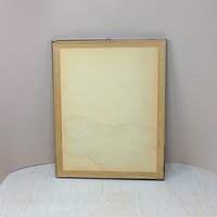 Mid-Century Cambodian Rice Paper Rubbing Wall Art