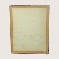 Mid-Century Cambodian Rice Paper Rubbing Wall Art