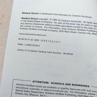 1998 Ballard Street Cartoon Book – Vintage Jerry Van Amerongen