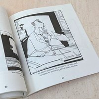 Signed Jerry Van Amerongen Ballard Street Book – 1998 Autographed Cartoon Art Softcover