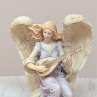 Roman Seraphim Classics Lydia "Winged Poet" – Vintage Angel Figurine