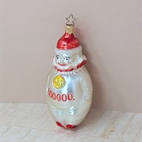 Vintage Inge-Glas "500,000" Milestone Clown – Hand-Blown German Glass